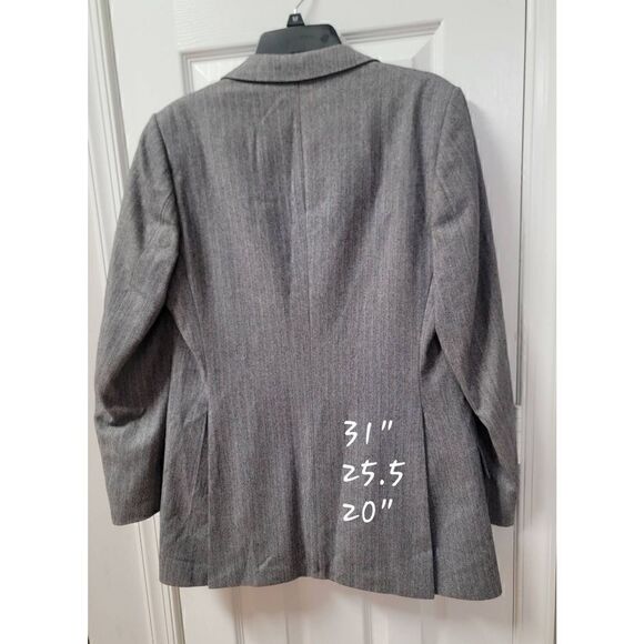 Yves Saint Laurent Mens Tweed Wool Sportcoat L - Picture 2 of 12